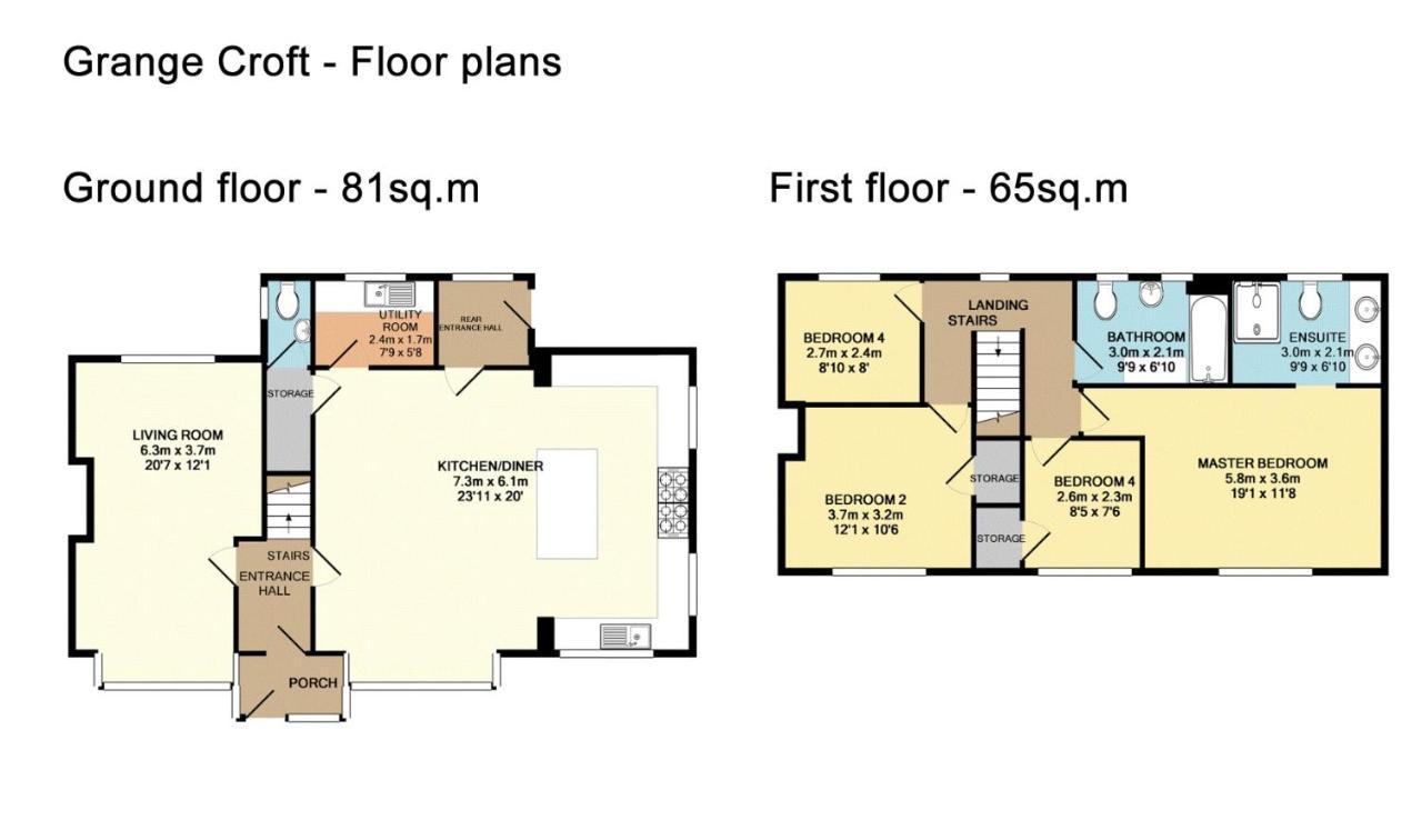 Grange Croft Villa Ben Rhydding Eksteriør billede